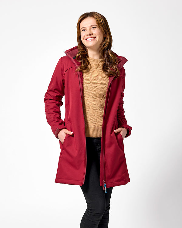 Ersa Fleece-Lined Softshell Coat