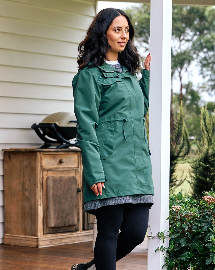 Malin Jacket in Evergreen