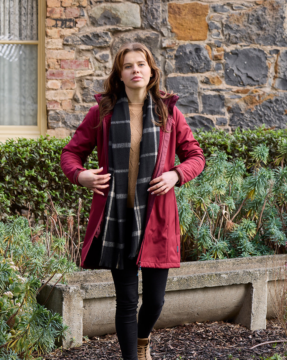 Ersa Fleece-Lined Softshell Coat