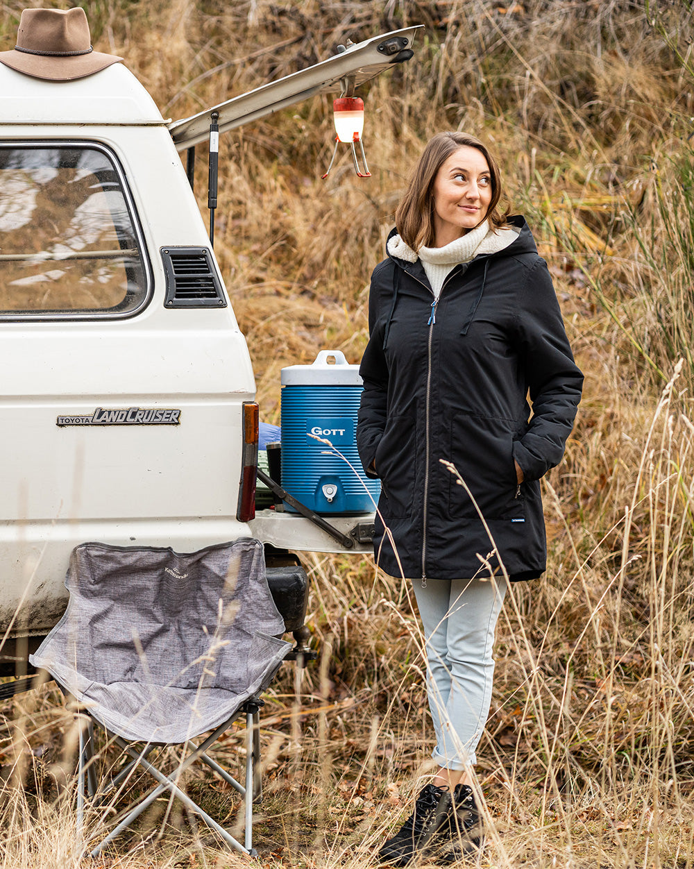 Hestia Fleece-Lined Waterproof Coat