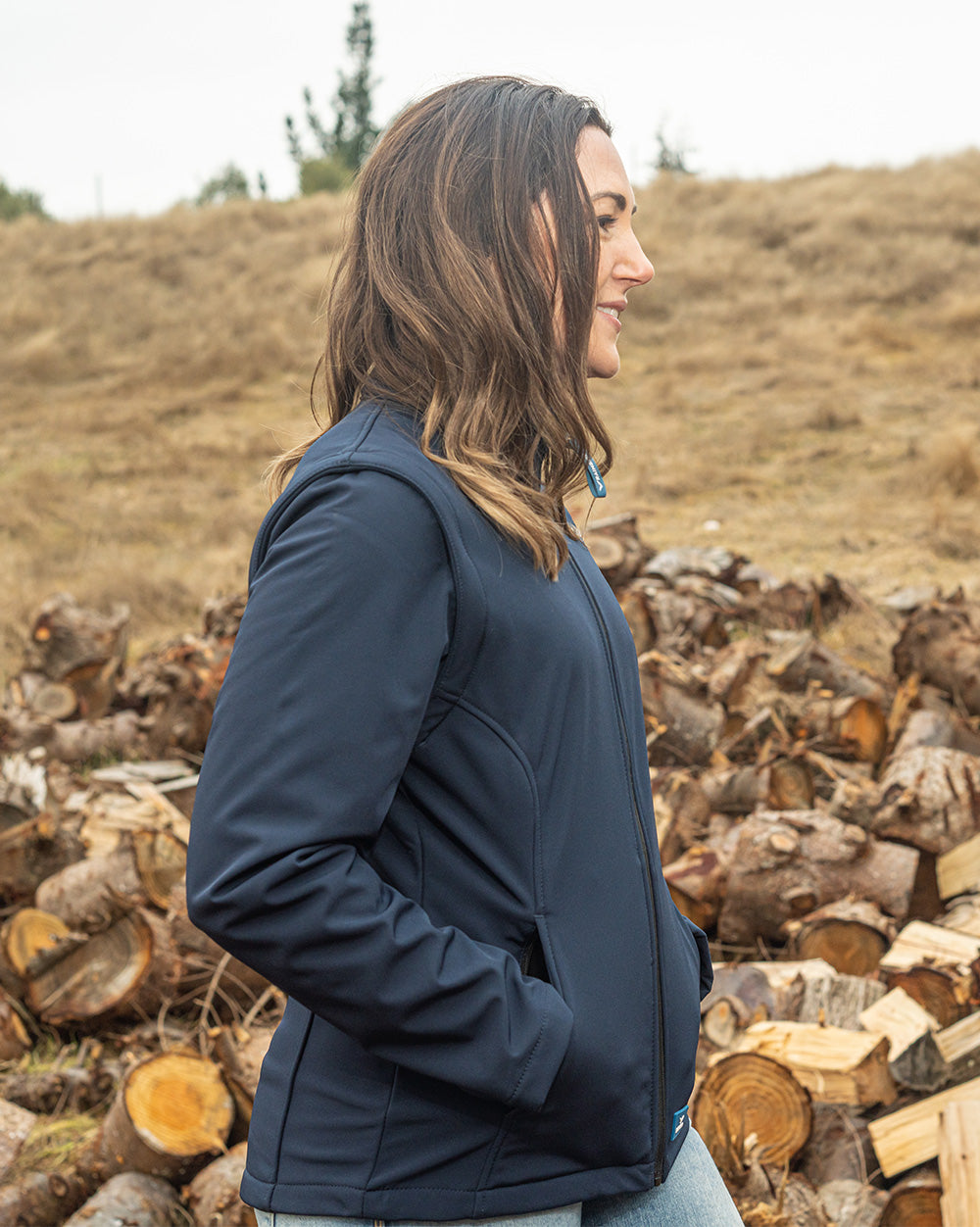 Carroll Fleece-Lined Softshell Jacket