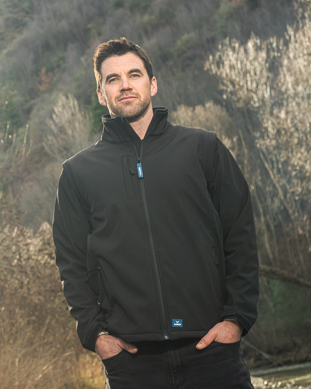 Landy Fleece-Lined Softshell Jacket
