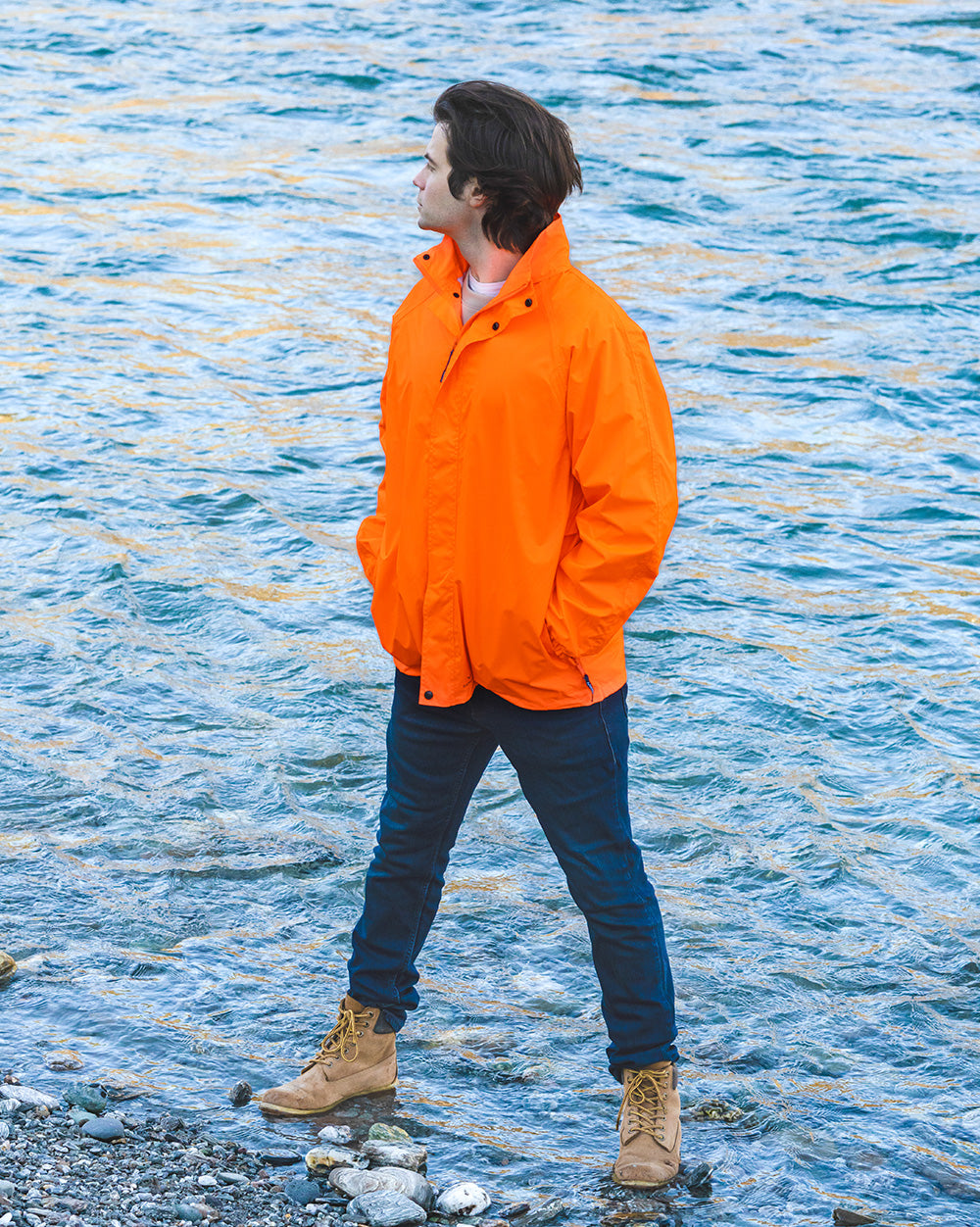 STOWaway Waterproof Jacket Hi Vis