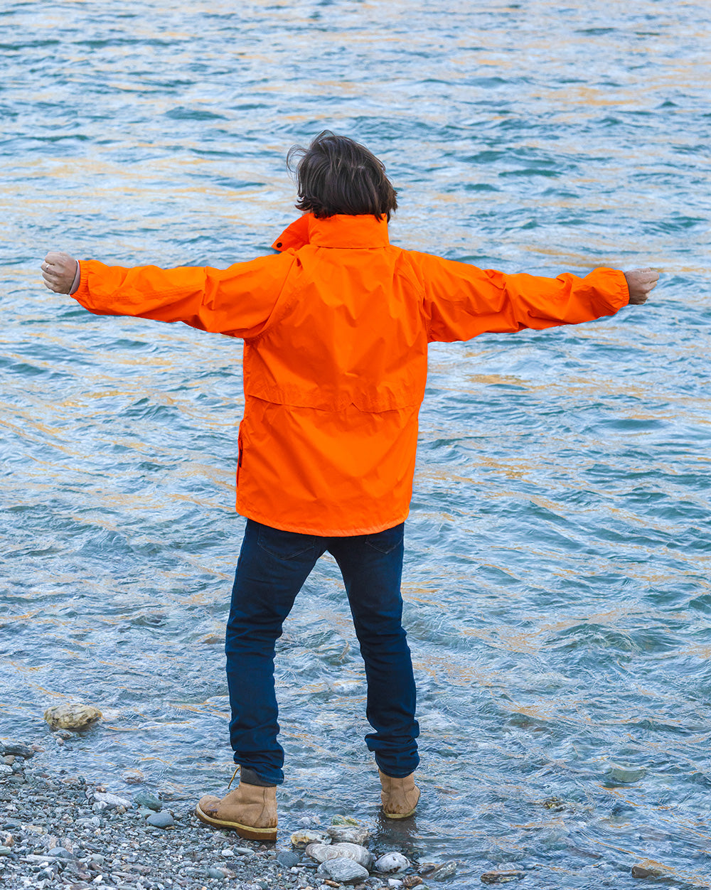 STOWaway Waterproof Jacket Hi Vis