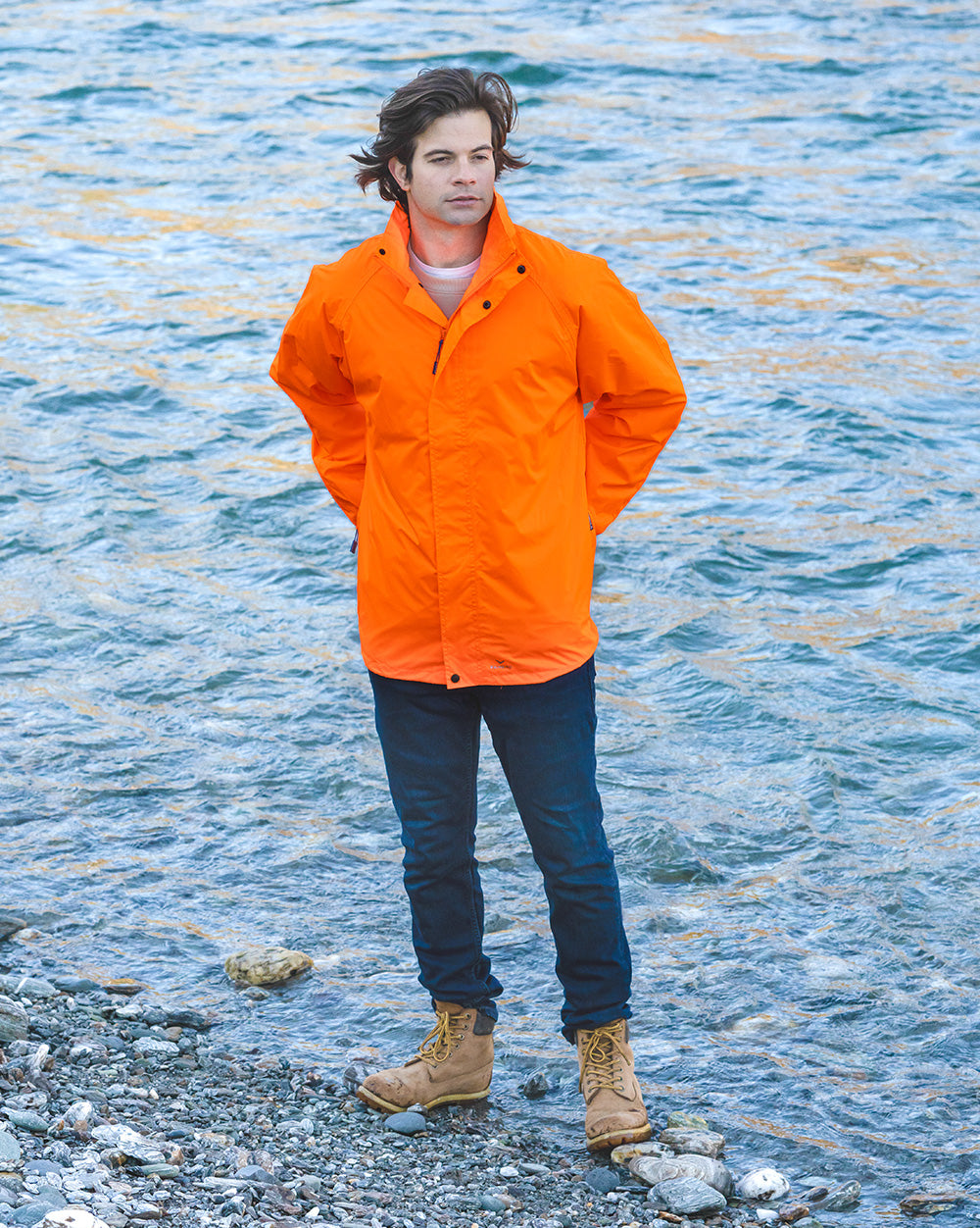 STOWaway Waterproof Jacket Hi Vis