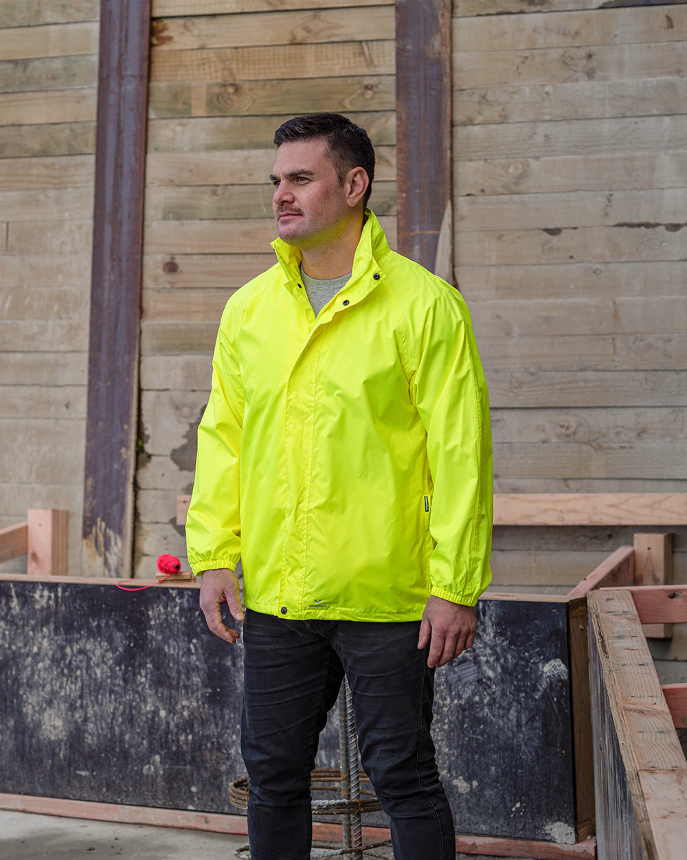 STOWaway Waterproof Jacket Hi Vis