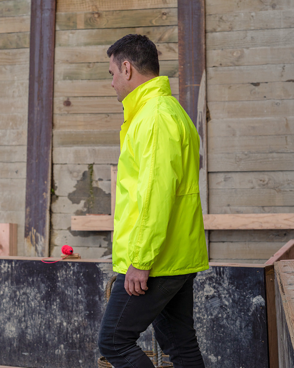 STOWaway Waterproof Jacket Hi Vis