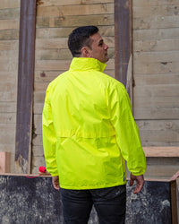 STOWaway Waterproof Jacket Hi Vis