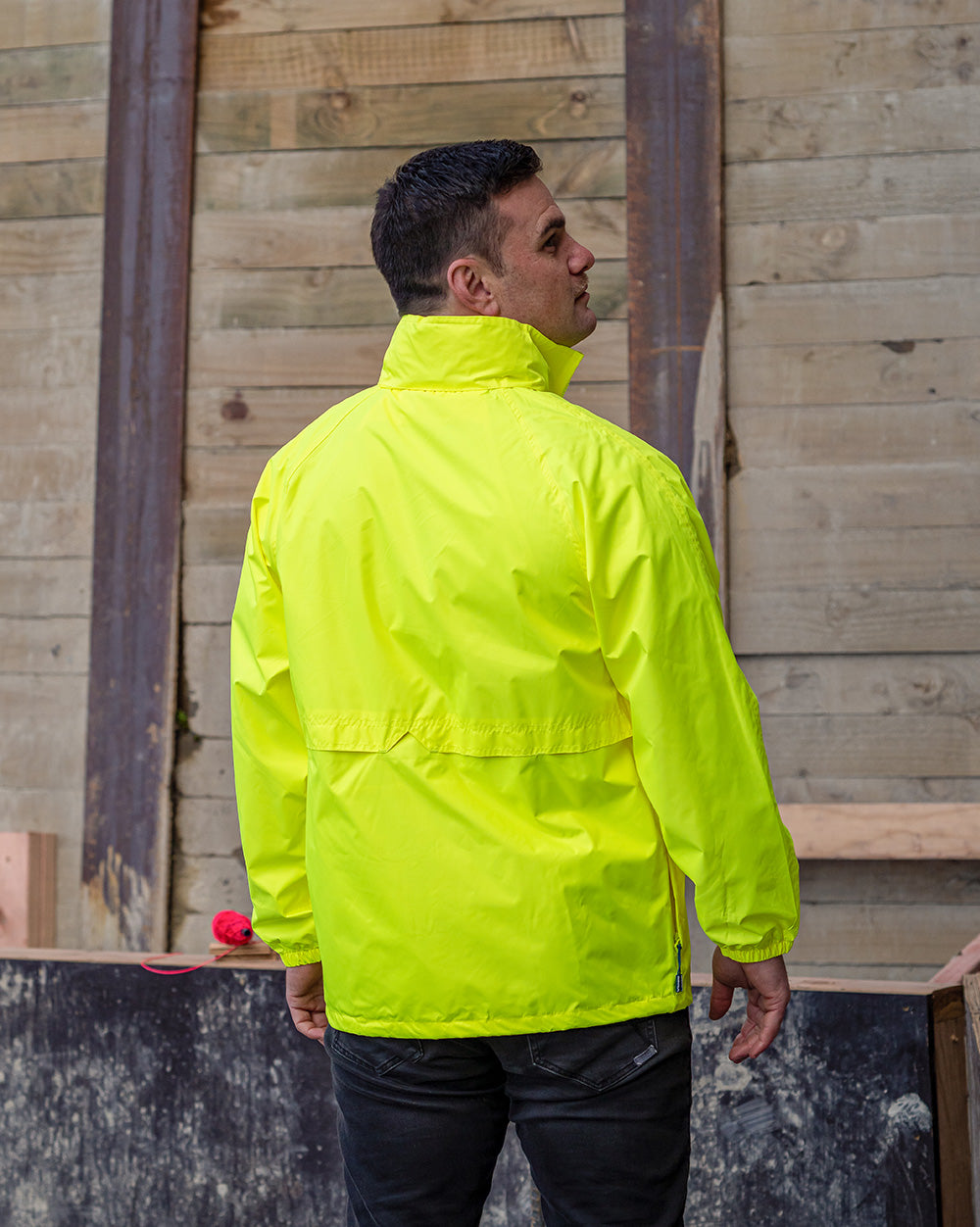 STOWaway Waterproof Jacket Hi Vis